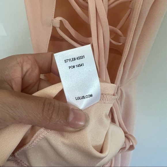 Lulus strappy backless skater dress - Picture 4 of 11